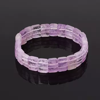 Браслет аметист 18 cм