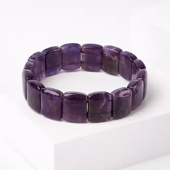Браслет аметист 18 см