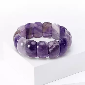 Браслет аметист 18 см