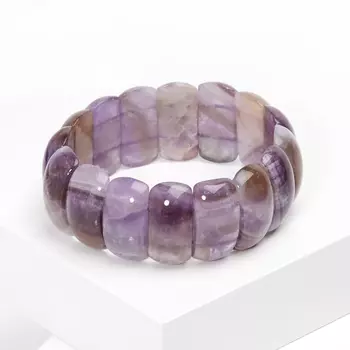 Браслет аметист 18 см