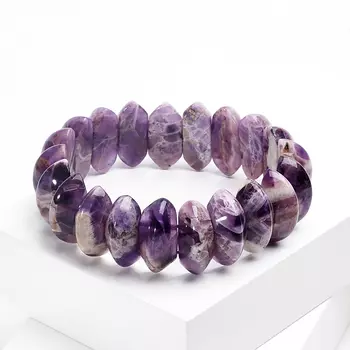 Браслет аметист 18 см