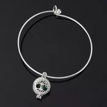 Браслет (биж. сплав) для малых и больших шармов 19 см