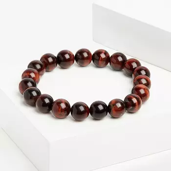 Браслет бычий глаз 10 мм 18 см