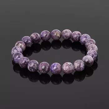 Браслет чароит 10 мм 17 см