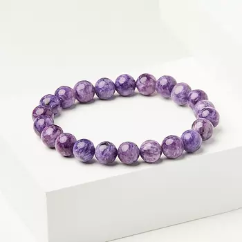 Браслет чароит 8 мм 15 см