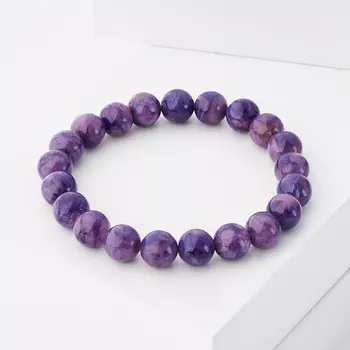 Браслет чароит 8 мм 16 см