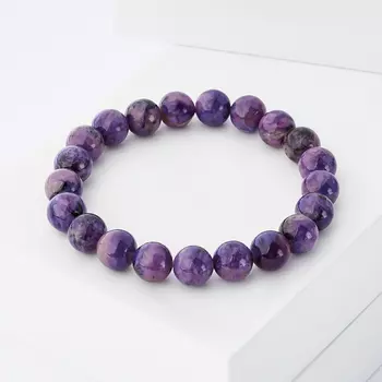 Браслет чароит 9 мм 16 см