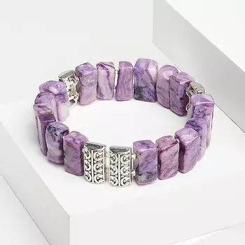 Браслет чароит (биж. сплав) 18 см