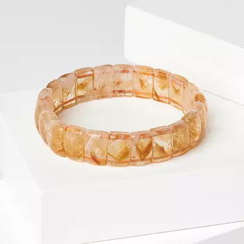 Браслет цитрин 18 см