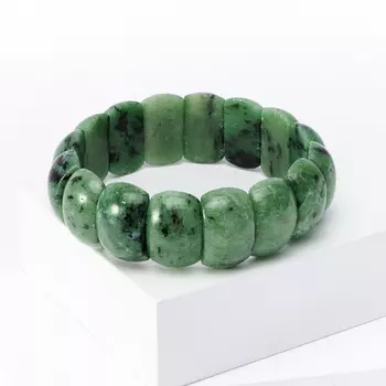 Браслет цоизит 18 см