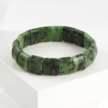 Браслет цоизит 18 см