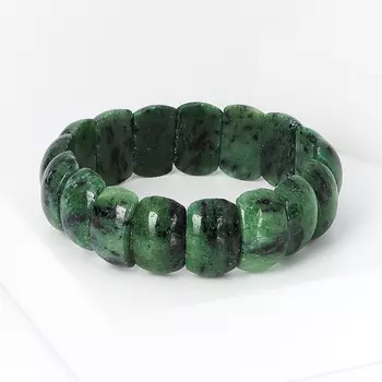 Браслет цоизит 18 см