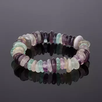 Браслет флюорит 16 см