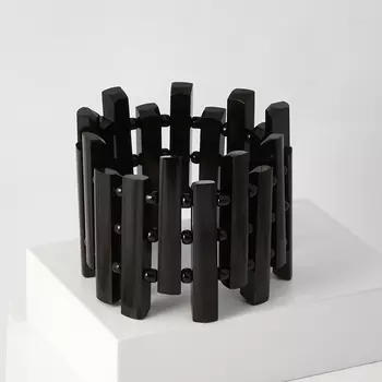 Браслет гагат 20 см