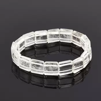 Браслет горный хрусталь 16 см