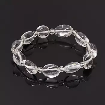 Браслет горный хрусталь 17 см