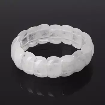 Браслет горный хрусталь 19 см