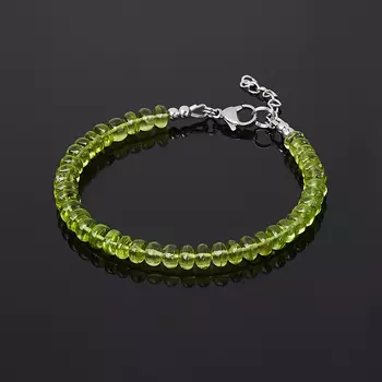 Браслет хризолит (биж. сплав, сталь хир.) 17 см (+3 см)