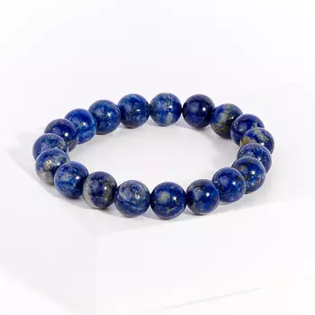 Браслет лазурит 10 мм 16 см