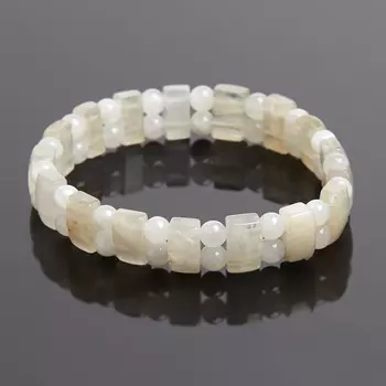 Браслет лунный камень 17 см