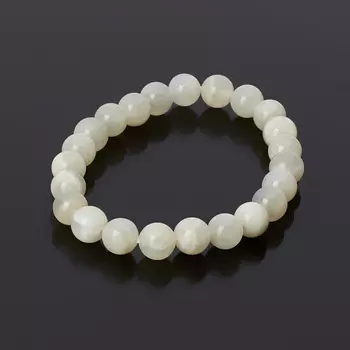 Браслет лунный камень 8 мм 16 см