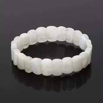 Браслет лунный камень (адуляр) 18 см