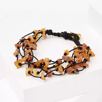 Браслет янтарь 16 см