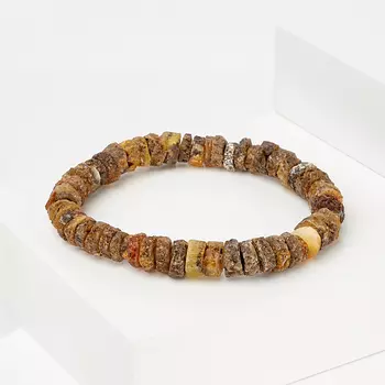 Браслет янтарь 16 см