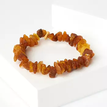 Браслет янтарь 16 см