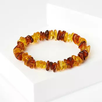 Браслет янтарь 16 см