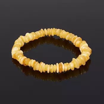Браслет янтарь 16 см