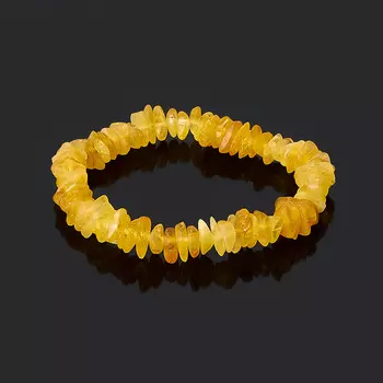 Браслет янтарь 17 см