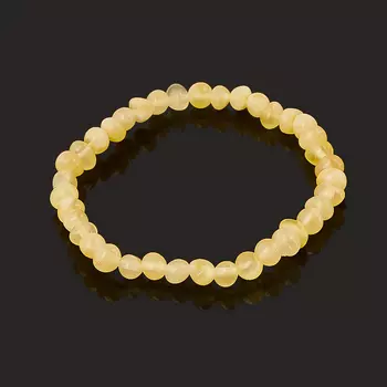 Браслет янтарь 17 см