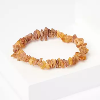 Браслет янтарь 18 см