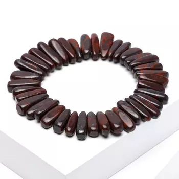 Браслет яшма джеспилит 17 см