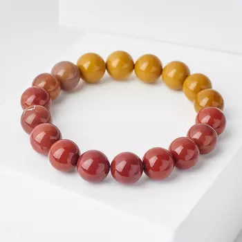 Браслет яшма мукаит 10 мм 16 см