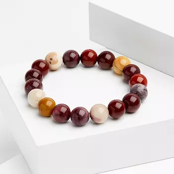 Браслет яшма мукаит 10 мм 17 см