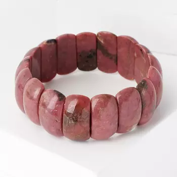 Браслет родонит 19 см