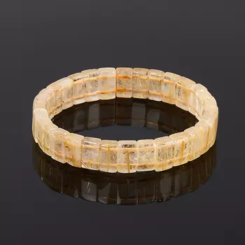 Браслет рутиловый кварц 16 см