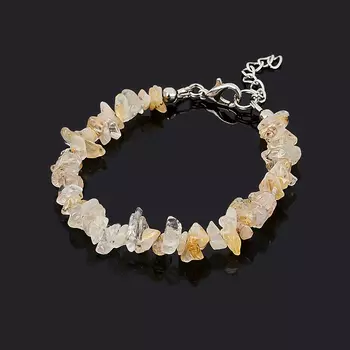 Браслет рутиловый кварц (биж. сплав) 16 см (+3 см)