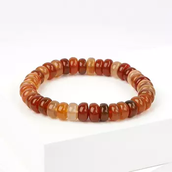 Браслет сердолик 8 мм 16 см