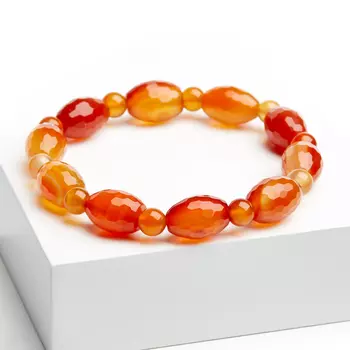 Браслет сердолик 16 см