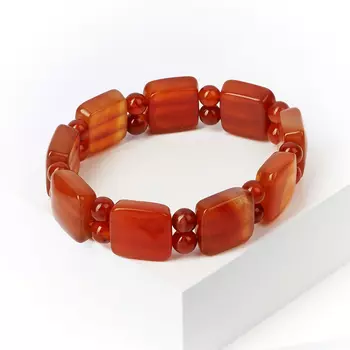 Браслет сердолик 17 см