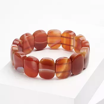 Браслет сердолик 17 см