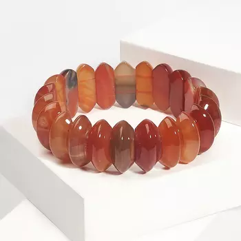 Браслет сердолик 18 см