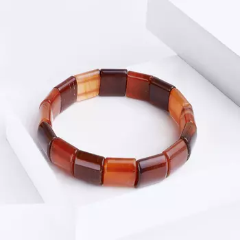 Браслет сердолик 18 см