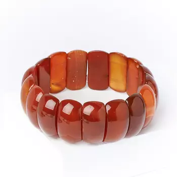 Браслет сердолик 19 см