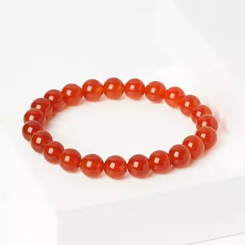 Браслет сердолик 8 мм 16 см