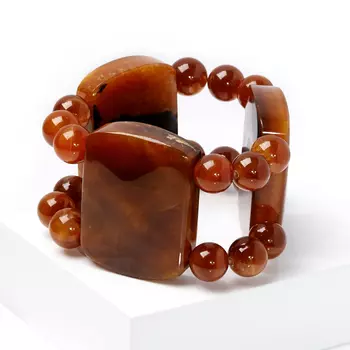 Браслет симбирцит 10 мм 16 см