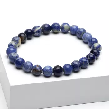 Браслет содалит 8 мм 17 см